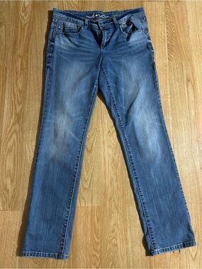 inc Denim Women’s Straight Leg Light Wash Jeans Size 12